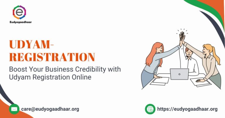 Boost Your Business Credibility with Udyam Registration Online
