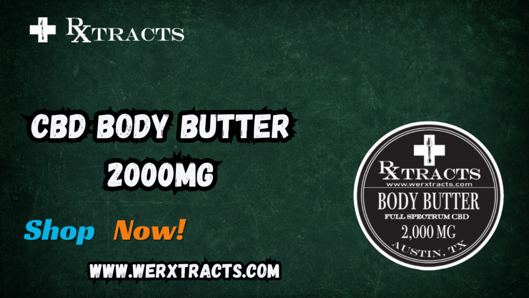 CBD Body Butter 2000mg