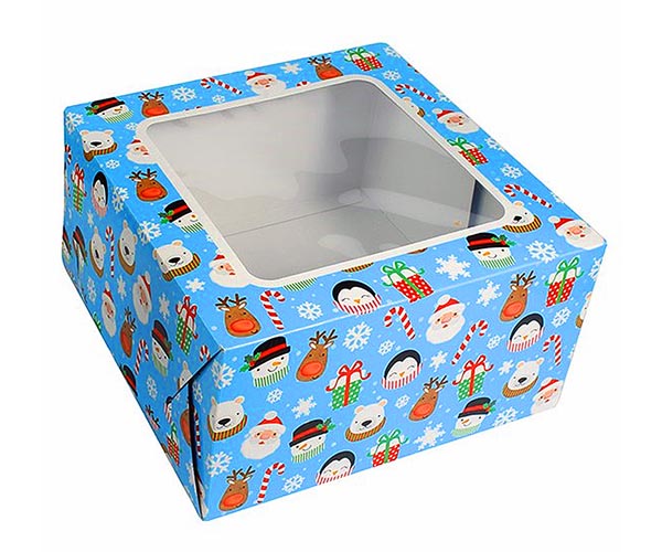 Christmas Cake Boxes