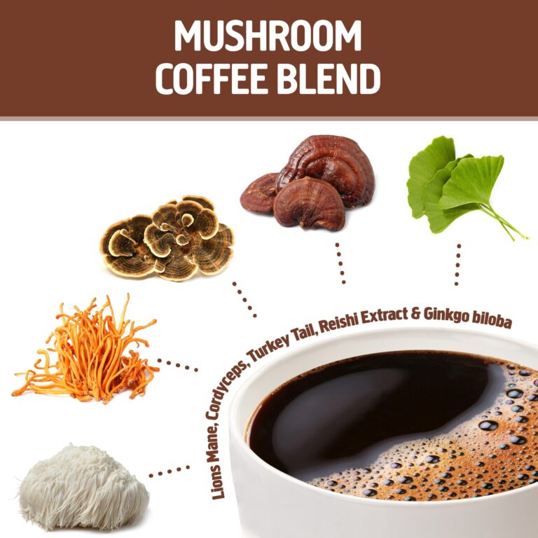 Mushroom Coffee Benefits for Your Health & Skin Mushroom Coffee Benefits for Your Health & Skin