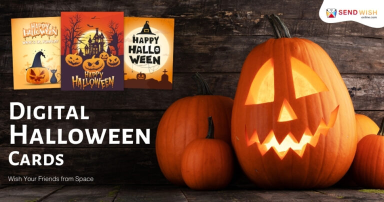 Digital Halloween Cards: Wish Your Friends from Space Digital Halloween Cards: Wish Your Friends from Space