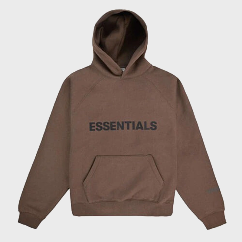 Brown Essentials Hoodie