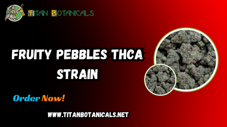 Elevate Your Experience with Fruity Pebbles THCA Strain