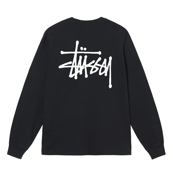 STÜSSY Basic PIGMENT DYED LS TEE