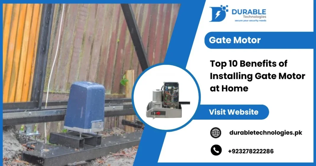 Installing Gate Motor at Home