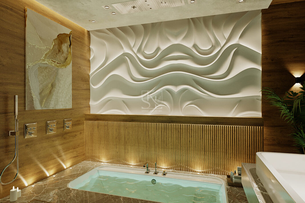 Wave Design wall Cladding