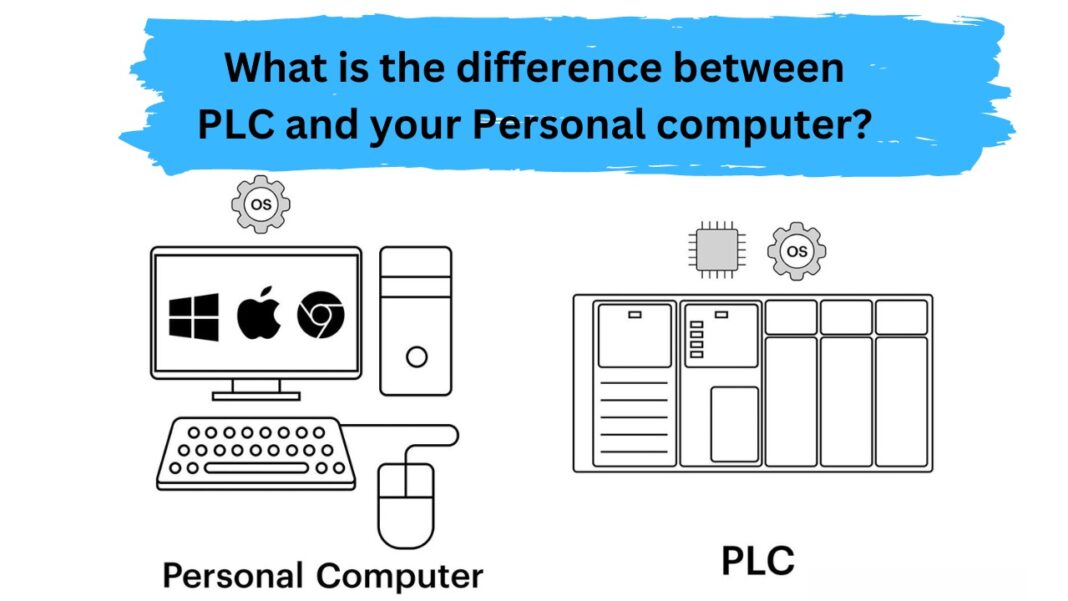 What is the difference between PLC and your Personal computer?