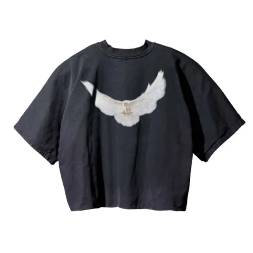 Black Yeezy GAP Balenciaga Dove T-Shirt – Premium Streetwear Tee