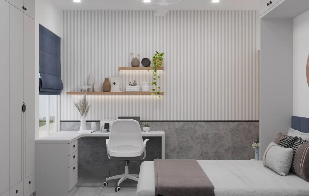 Study room interior design team by interiosplash