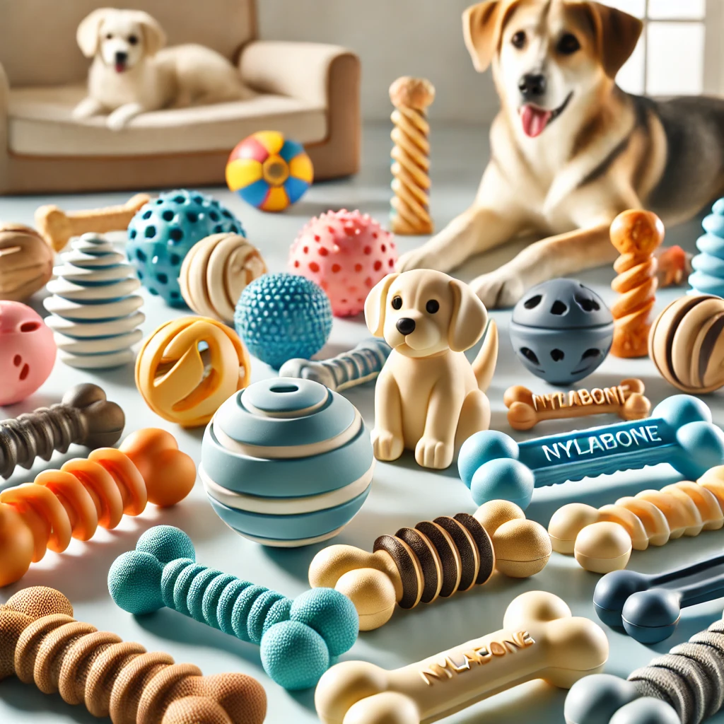 nylabone dog toys