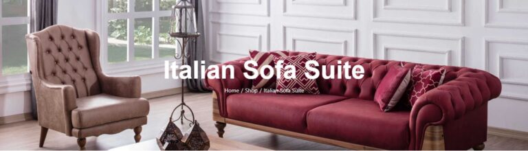 Italian sofa set