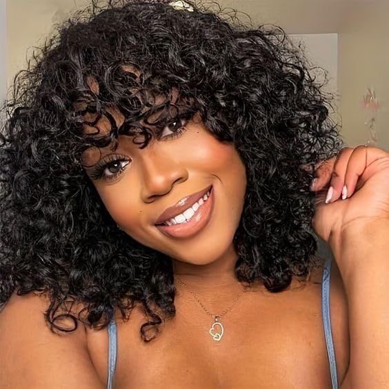 short curly wig