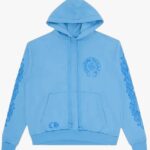 Elevate Wardrobe with the Blue Chrome Hearts Hoodie