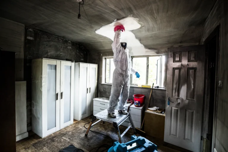 cleaning soot and smoke damage in West Haven