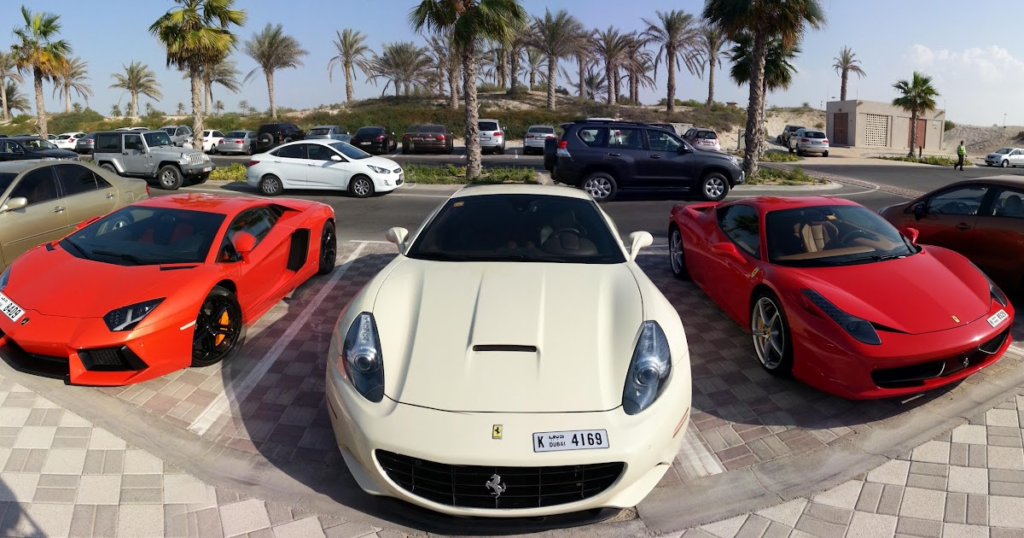 sports car rental in dubai