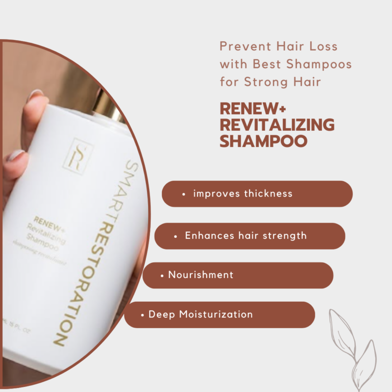 Prevent Hair Loss with  Best Shampoos for Strong Hair