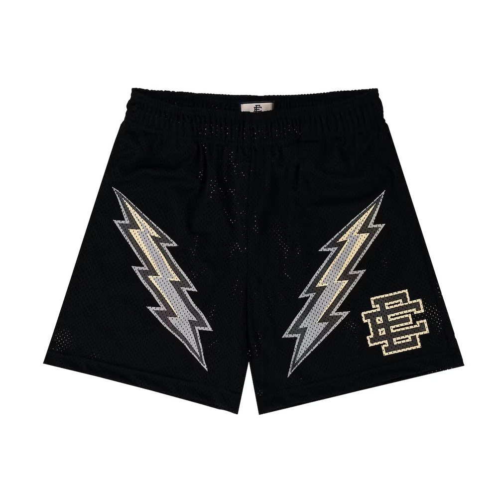 EE Basic Lightning Bolt Cyber Monday Short Black White