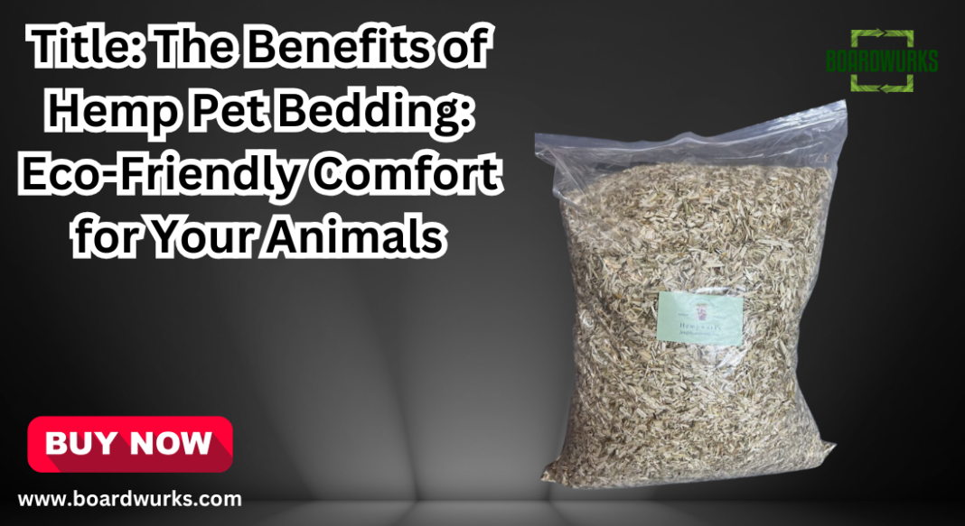 Hemp Animal Bedding