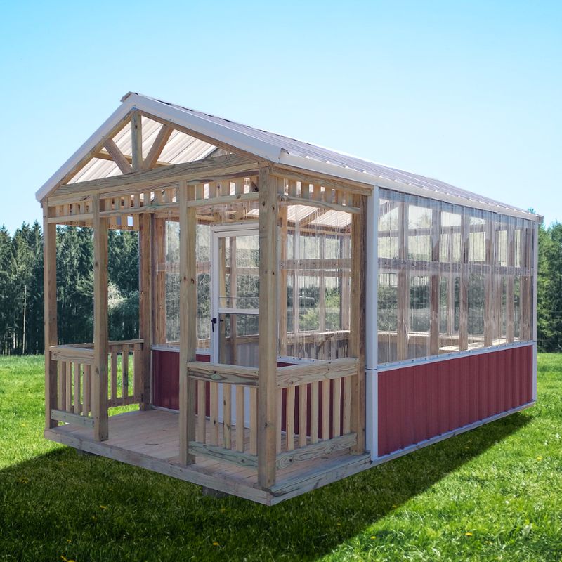 custom greenhouse builder