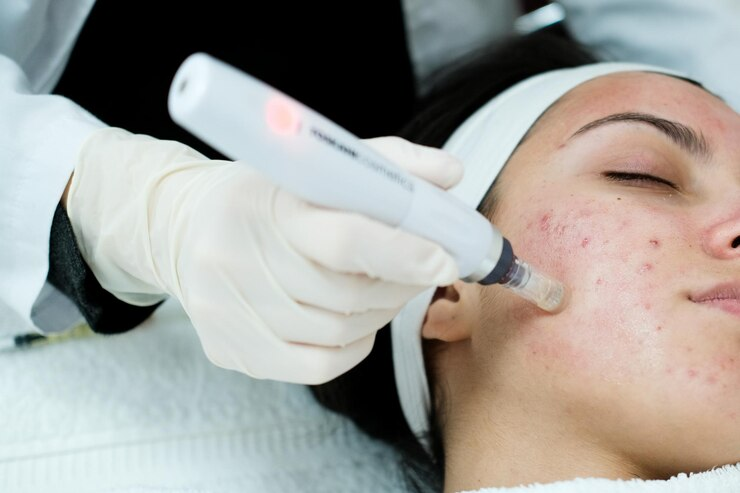 Treatment with Microneedling