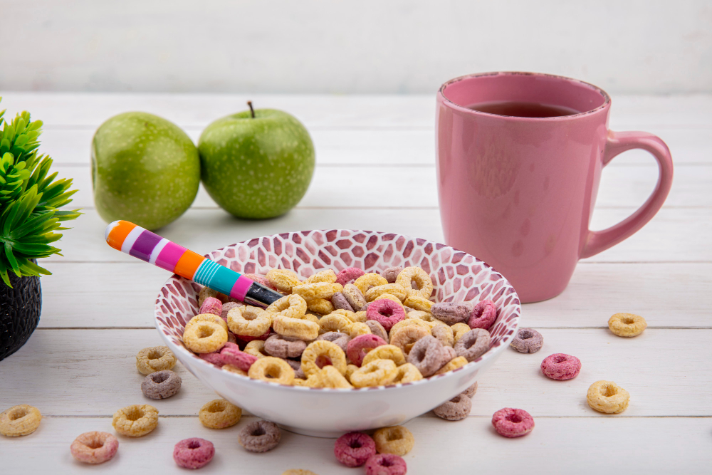 picture showing healthy breakfast