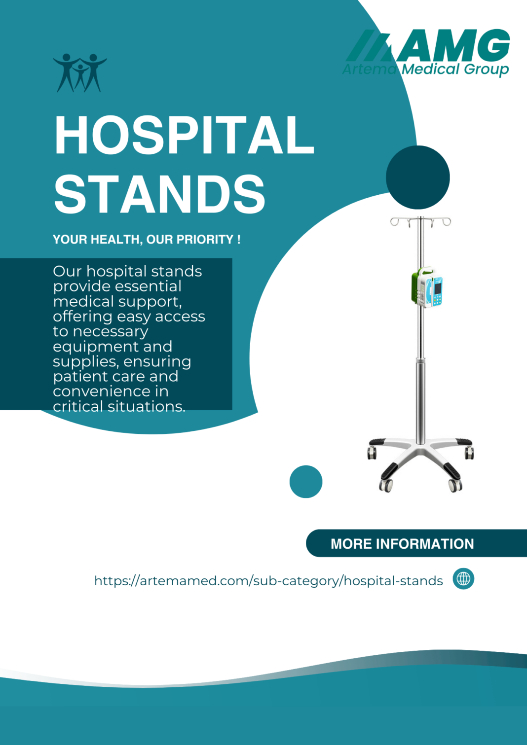 hospital stands