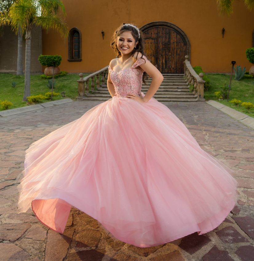 Pink dress