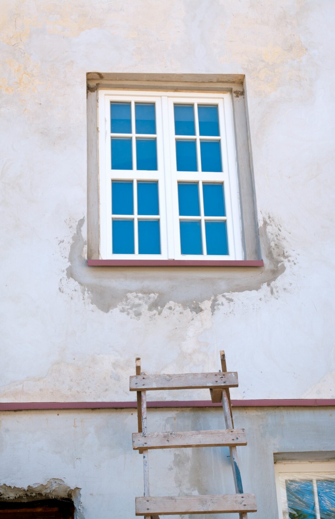 Bathroom window repair